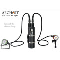 40watts LED Strong Diving Torches with Battery Volume Indicator